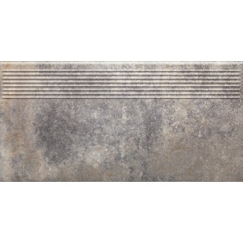 Сходинка пряма Viano Grys 30x60 код 0537 Ceramika Paradyz