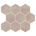 Плитка Opoczno Arlequini MOSAIC HExAGON 11×337×280