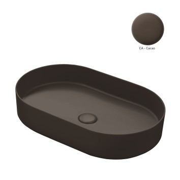 Раковина накладная 60 см Cielo Shui Comfort