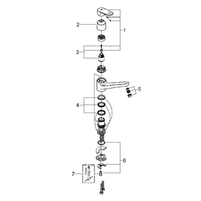 Grohe Europlus Смеситель для кухни (32941002) Grohe Europlus Смеситель для кухни (32941002)
