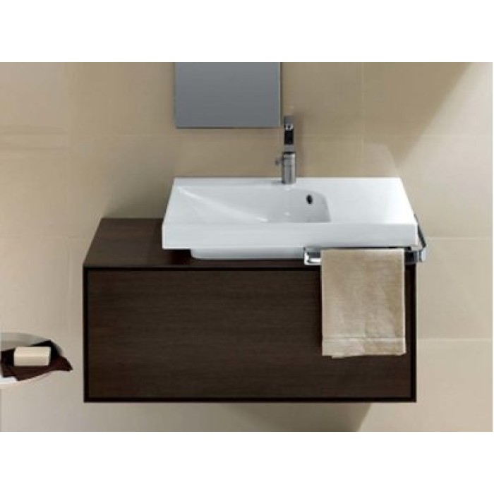 Керамическая раковина 75 см Hatria Grandangolo, белый (YxNS01)