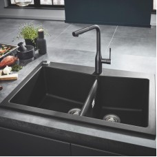 Мойдка для кухни Grohe 840х560 мм, Granite Black (31657AP0)