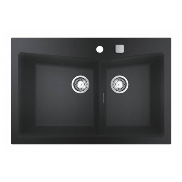 Мойдка для кухни Grohe 840х560 мм, Granite Black (31657AP0)
