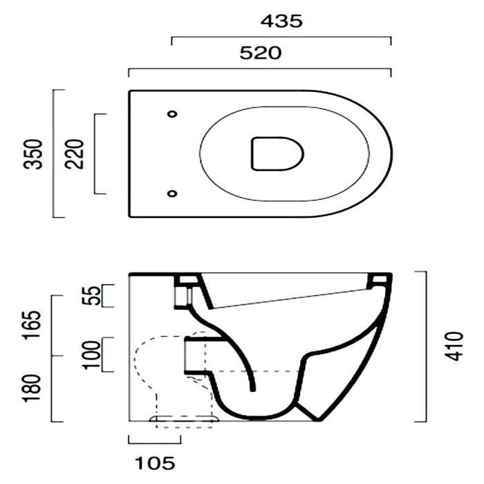 Напольный унитаз Catalano Sfera