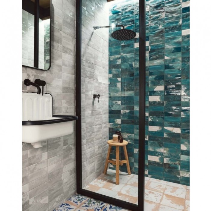 Плитка PERONDA FS TRADITION BRICK SILVER LT 10×400×200