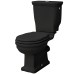 Унитаз-компакт Artceram Hermitage (HEV004 03;00) black glossy