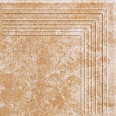 Сходинка кутова Ilario Beige 30x30 код 4733 Ceramika Paradyz