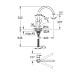 Grohe BauEdge Смеситель для кухни (31367001)