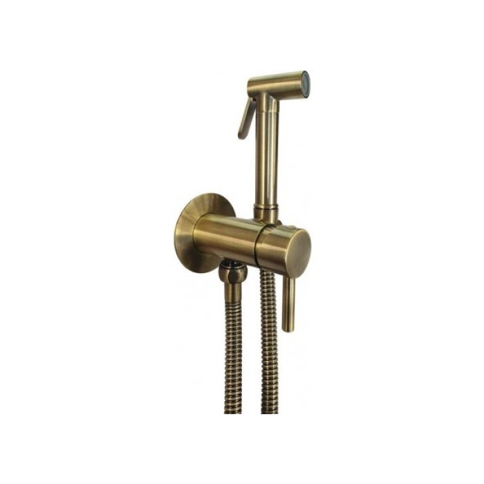 Смеситель с гигиеническим душем Paffoni Tweet Round ZDUP110BR