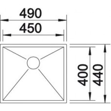Мойка для кухни Blanco Zerox 450-IF  521586