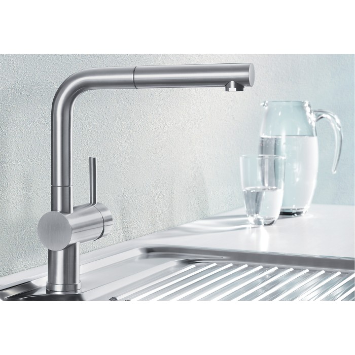 Смеситель кухонный Blanco LINUS - S хром 512402