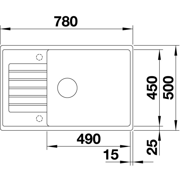 Мойка для кухни Blanco Zia XL 6 S Compact алюметаллик 523275