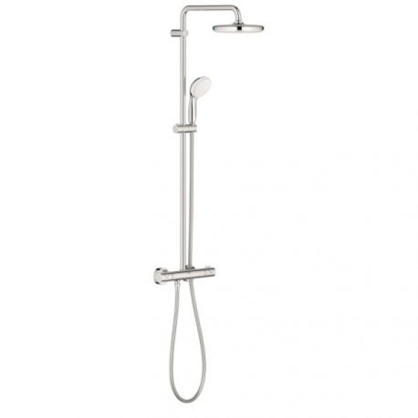 Плитка керамогранит Grohe BauClassic 210 Душевая система с термостатом 26699000 для пола