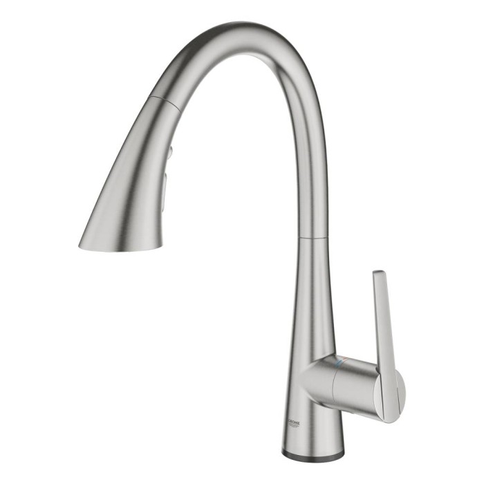 Grohe Zedra Touch Сенсорный однорычажный смеситель для мойки (30219DC2)
