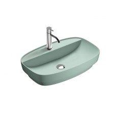 Керамическая раковина 65 см Catalano Green Lux, зеленая