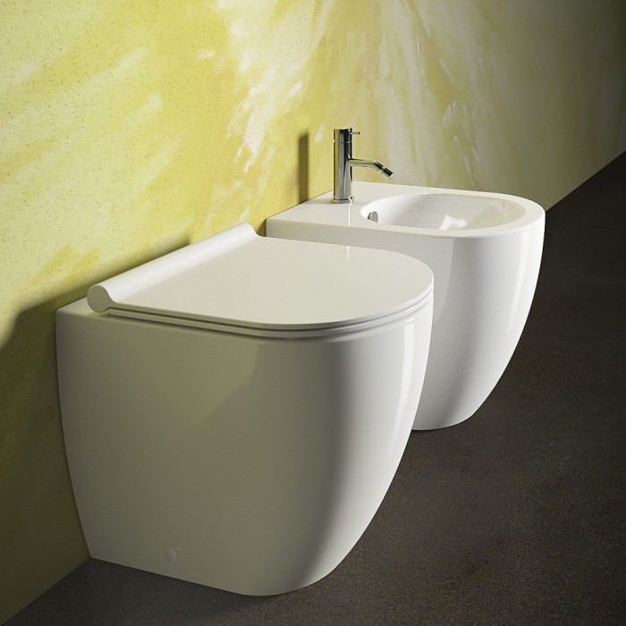 Напольный безободковый унитаз Catalano Sfera Напольный безободковый унитаз Catalano Sfera