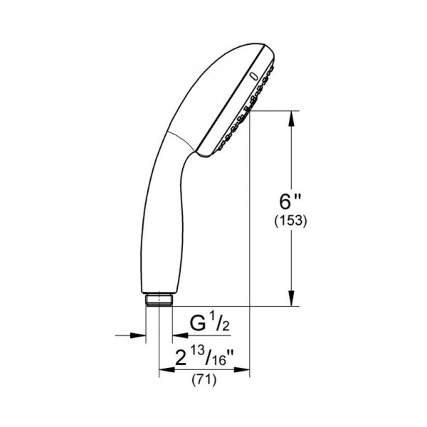 Grohe Tempesta 100 Ручной душ 28419002