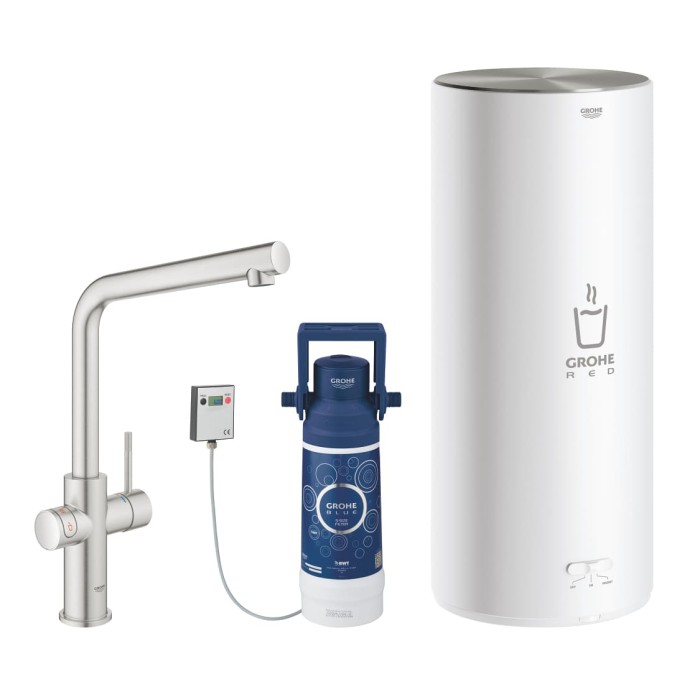 Смеситель и бойлер для раковины GROHE Red Duo L-size 30325DC1