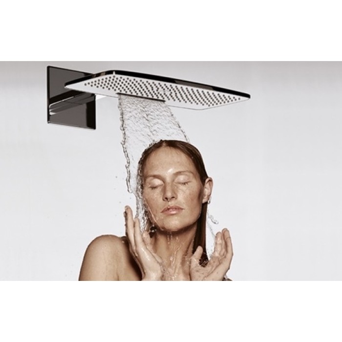 Плитка керамогранит Верхний душ Hansgrohe Raindance E 420 Air 2jet 27373000 для пола