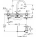 Grohe Atrio new Смеситель для раковины на три отверстия M-Size (20009AL3)