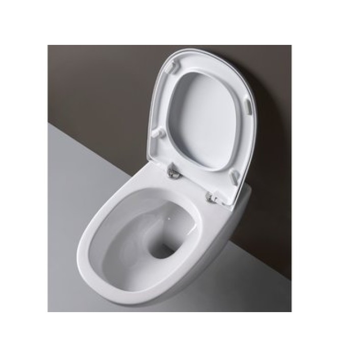 Унитаз подвесной безободковый Flaminia Spin goclean, white 5085G