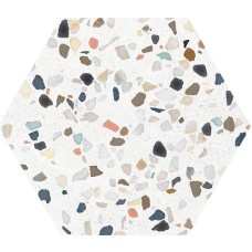 Керамограніт ITT Ceramic Hexa Cezanne White Matt 23x27 см