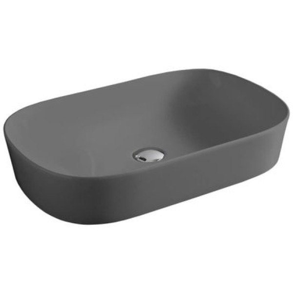 Керамическая раковина 65 см Artceram Ghost, grey olive (GHL002 15;00)