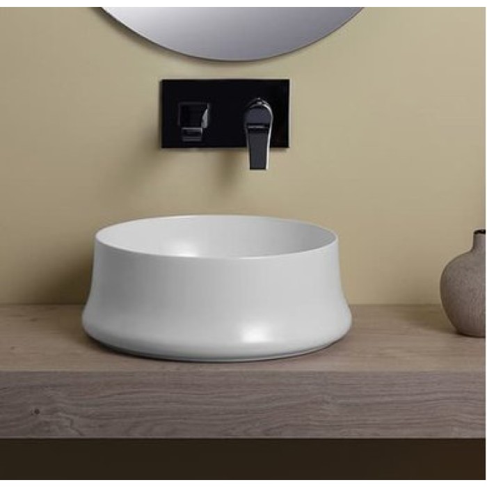 Керамическая раковина 42 см Simas Sharp, bianco glossy SH 02