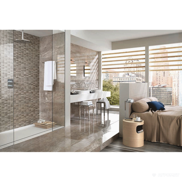 Керамогранит Impronta Marmi Imperiali MM0568L BROWN STRIATO RETT.LAPP. 10×600×600 под мрамор