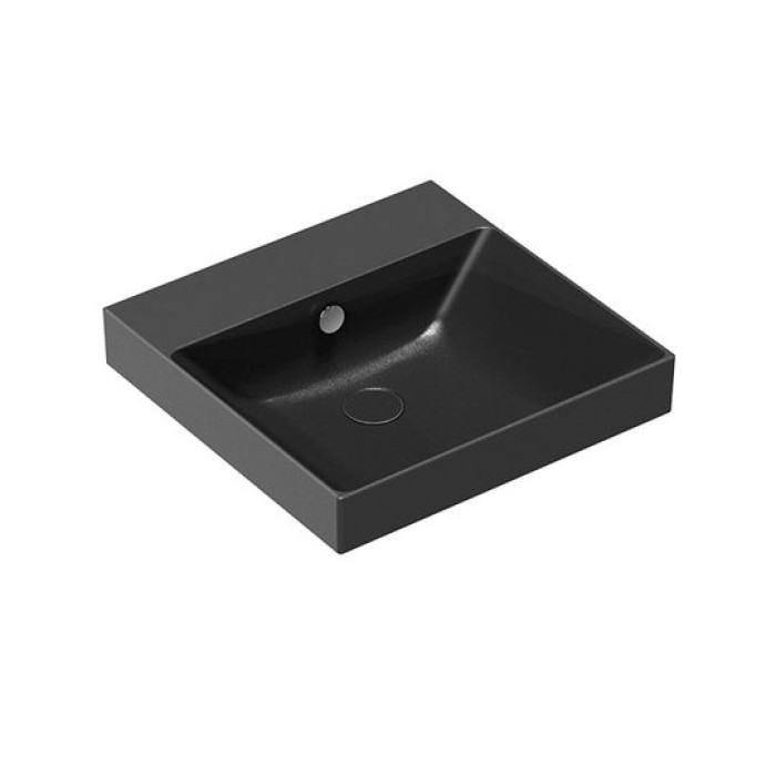 Керамическая раковина 50 см Catalano NEW ZERO, nero satinato