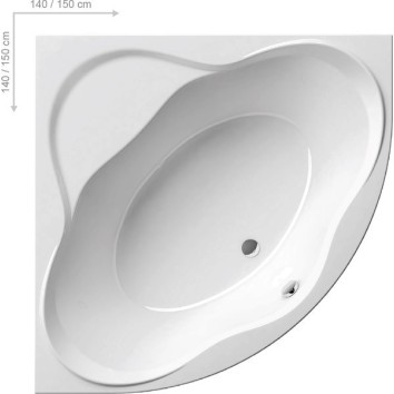 Ванна акриловая Ravak NewDay 150x150