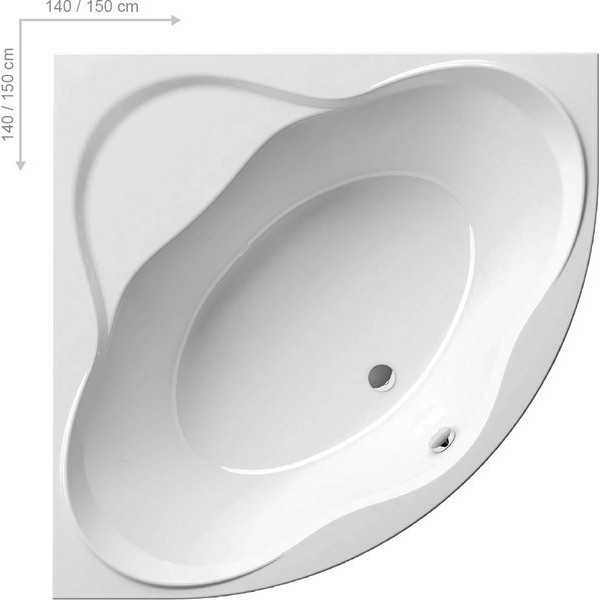 Ванна акриловая Ravak NewDay 150x150