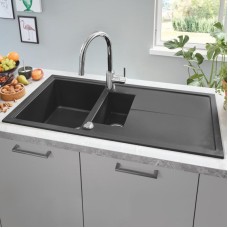 Мойдка для кухни Grohe 1000х500 мм, Granite Black (31642AP0)