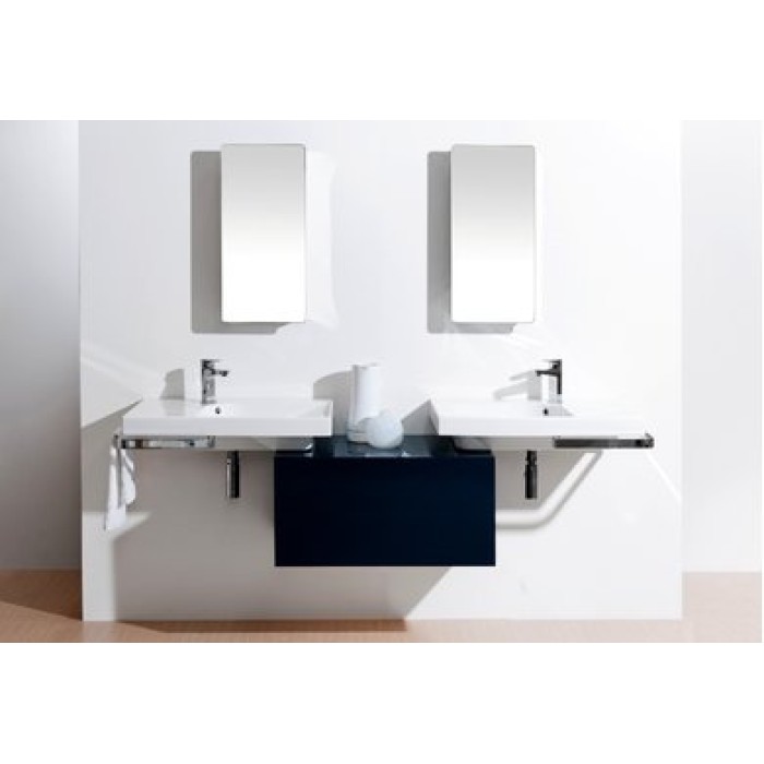 Керамическая раковина 75 см Hatria Grandangolo, белый (YxEU01) Керамическая раковина 75 см Hatria Grandangolo, белый (YxEU01)