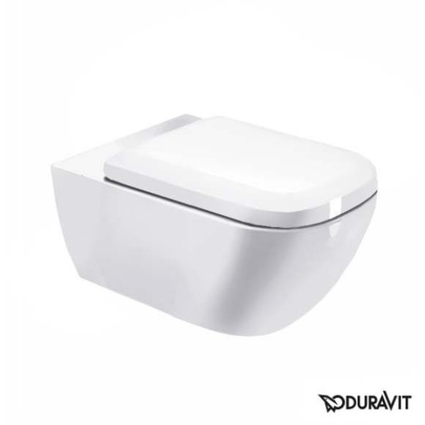 Плитка керамогранит Подвесной унитаз Duravit Happy D.2 2221090000 для пола