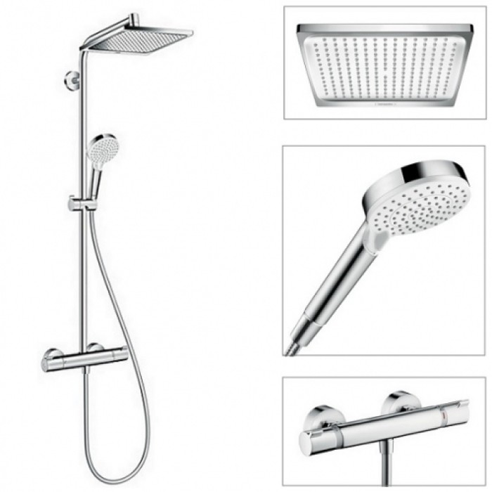 Душевая система Hansgrohe Crometta E 240 (27271000) Душевая система Hansgrohe Crometta E 240 (27271000)