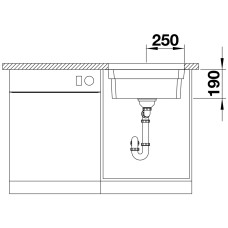 Мойка для кухни Blanco Etagon 500-U  521841