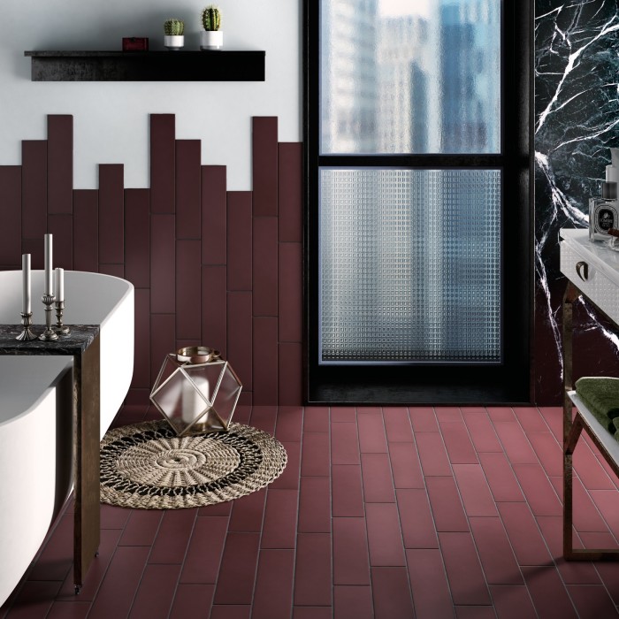 Керамогранит EQUIPE CERAMICAS 25895 STROMBOLI OXBLOOD под камень