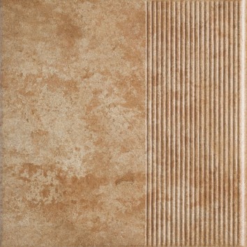 Сходинка пряма Ilario Ochra 30x30 код 4870 Ceramika Paradyz