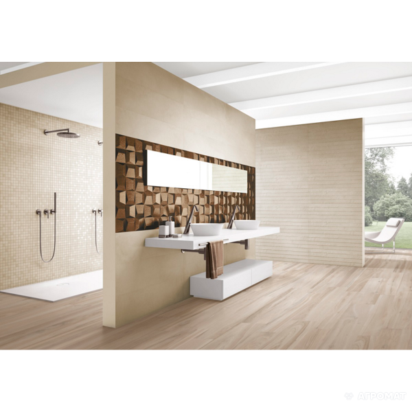 Плитка Ibero Advance DEC. DROPS WHITE B 10×750×250