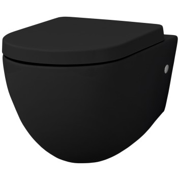 Унитаз подвесной безободковый Artceram File 2.0 (FLV004 03;00) black glossy