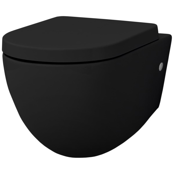 Унитаз подвесной безободковый Artceram File 2.0 (FLV004 03;00) black glossy
