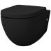 Унитаз подвесной безободковый Artceram File 2.0 (FLV004 03;00) black glossy