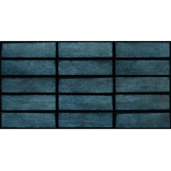 Плитка   OPOCZNO UA FRANSUA DARK MINT STRUCTURE GLOSSY 9×600×297
