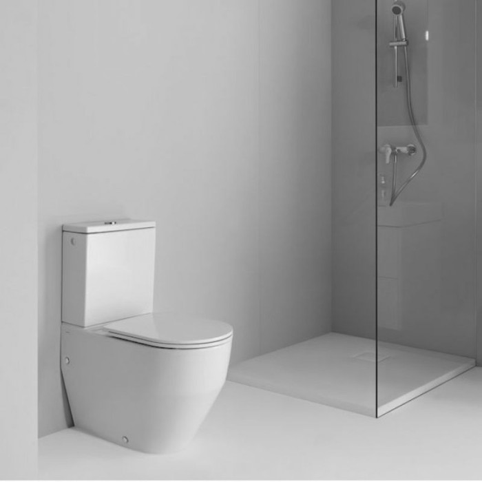 Унитаз компакт Laufen Pro H8679530008701 с сиденьем Slim Soft Close Унитаз компакт Laufen Pro H8679530008701 с сиденьем Slim Soft Close