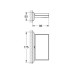Полочка с мыльницей Grohe Allure Brilliant (40504000)