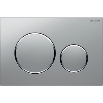 Клавиша смыва Geberit Sigma20, хром матовый 115.882.KN.1