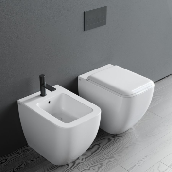 Унитаз напольный безободковый Cielo Shui Comfort, white