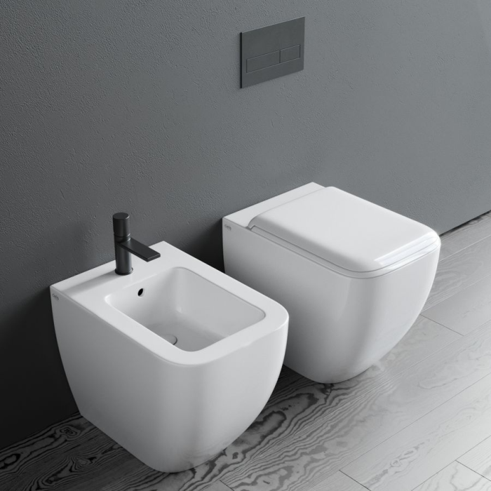 Унитаз напольный безободковый Cielo Shui Comfort, white