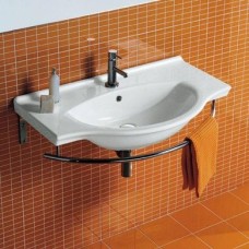 Керамическая раковина 105 см Hatria Sophie, белый (YU9001)